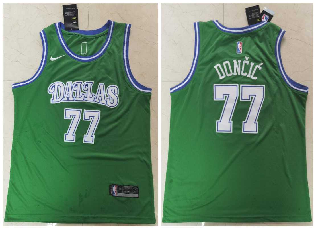 Mavericks 77 Luka Doncic Green Nike Swingman Jersey,We sell and wholesale Mavericks 77 Luka Doncic Green Nike Swingman Jersey on line form chian!